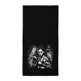 Train Hard, Fight Harder Towel in Action